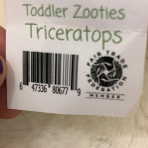 Zooties Triceratops Toddler Shoes - 1-3 Years - Picture 8 of 8